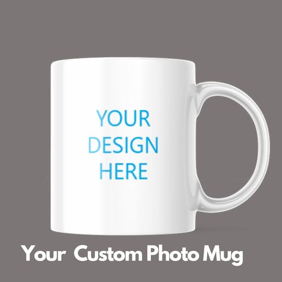 Personalized Photo Coffee Mug KIDS Photo Mug PETS Photo Mug Cat Dog Custom Gift - Picture 4 of 4